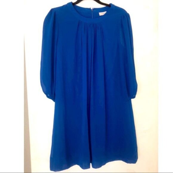 EVA MENDES- WOMENS 3/4 SLEEVE CREW NECK BACK ZIPPER CLOSURE FULLY LINE SIZE S - Picture 3 of 9